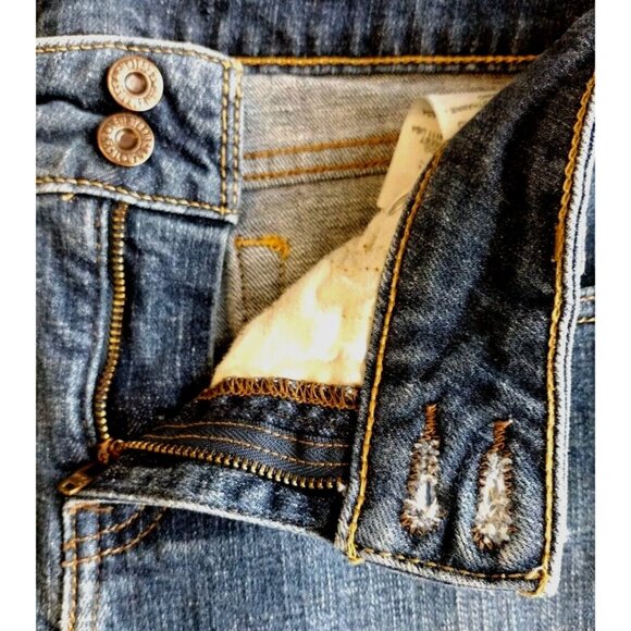 Levis Jeans Womens 6 Slender Straight 526th Pockets Dual Button - Picture 13 of 16